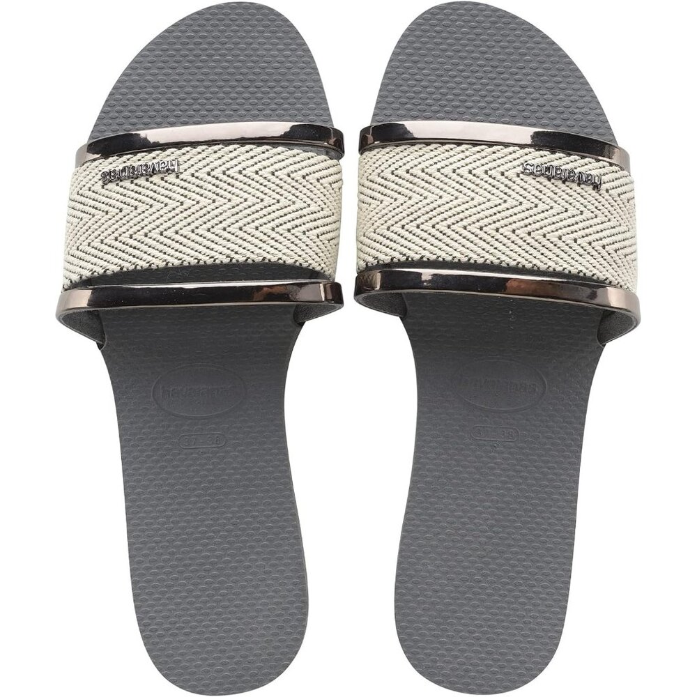 NWT Havaianas You Transcoso Premium Slides Size 9/10 M